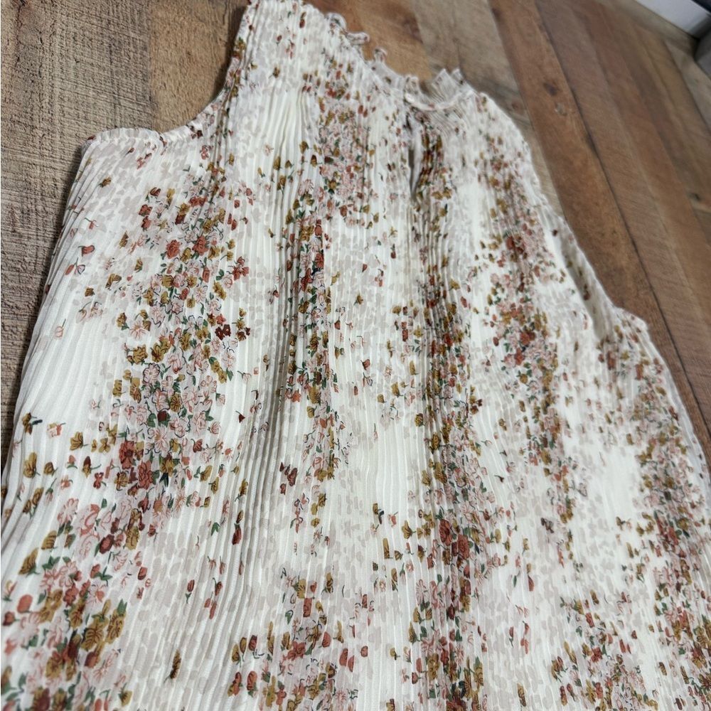Anthropologie Women’s Maison D'Amelie Paris Drop Waist Sleeveless Midi Dress L - Picture 14 of 16